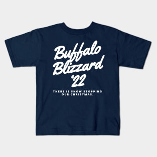 Buffalo Blizzard 22 Snow Buffalo NY 2022 Kids T-Shirt